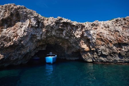 Blue Cave on island Vis